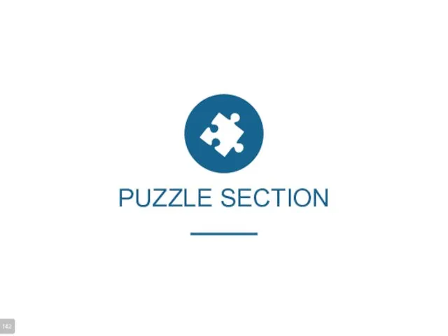 PUZZLE SECTION