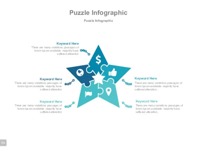 Puzzle Infographic Puzzle Infographic