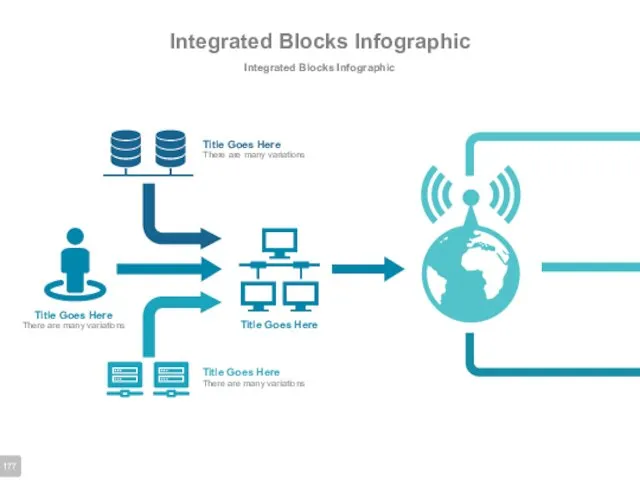 Integrated Blocks Infographic Integrated Blocks Infographic Title Goes Here
