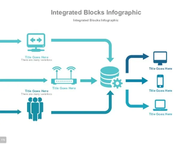 Integrated Blocks Infographic Integrated Blocks Infographic Title Goes Here Title