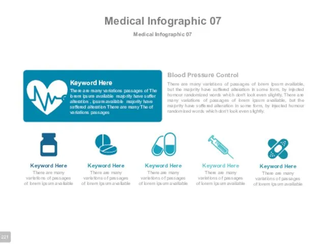 Medical Infographic 07 Medical Infographic 07 There are many variations