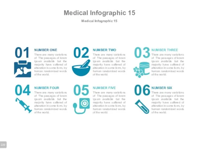 Medical Infographic 15 Medical Infographic 15 01 02 03 04 05 06