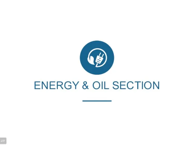 ENERGY & OIL SECTION