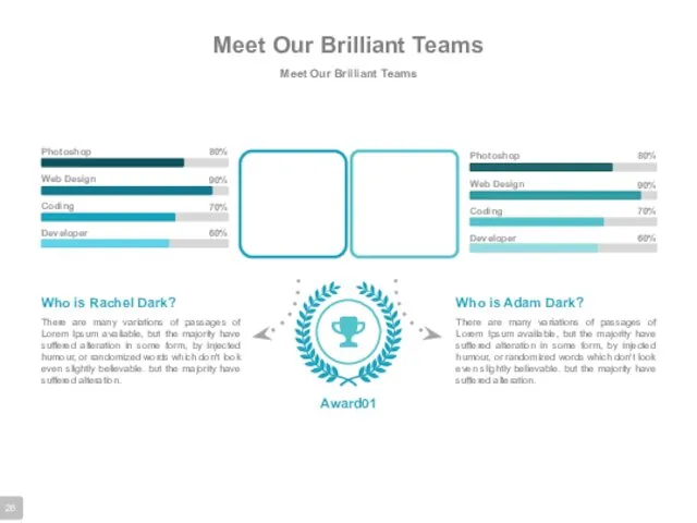Meet Our Brilliant Teams Meet Our Brilliant Teams There are