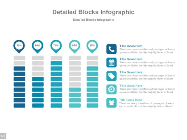 Detailed Blocks Infographic Detailed Blocks Infographic Title Goes Here There