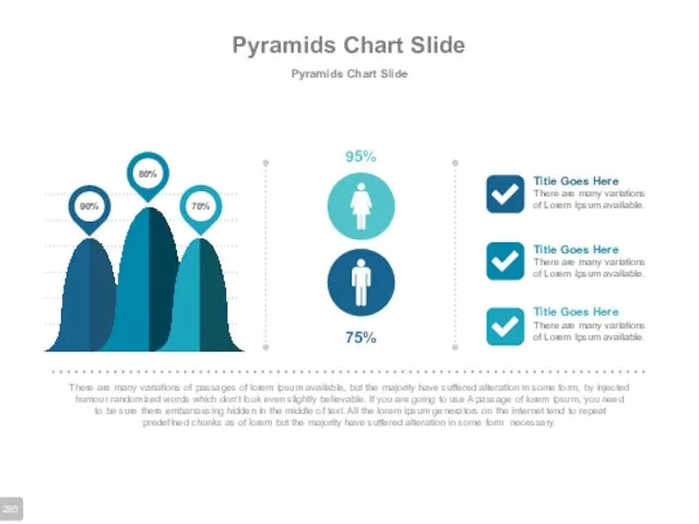 Pyramids Chart Slide Pyramids Chart Slide There are many variations