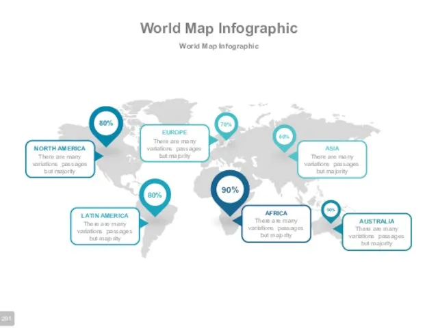 World Map Infographic World Map Infographic
