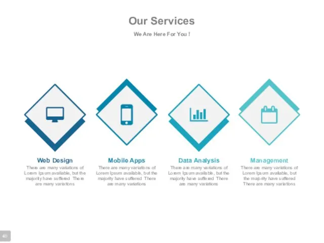 Our Services We Are Here For You ! Web Design