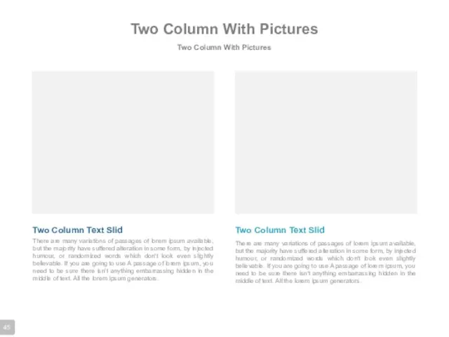 Two Column With Pictures Two Column With Pictures Two Column