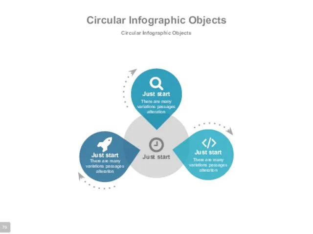 Circular Infographic Objects Circular Infographic Objects Just start