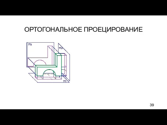 ОРТОГОНАЛЬНОЕ ПРОЕЦИРОВАНИЕ