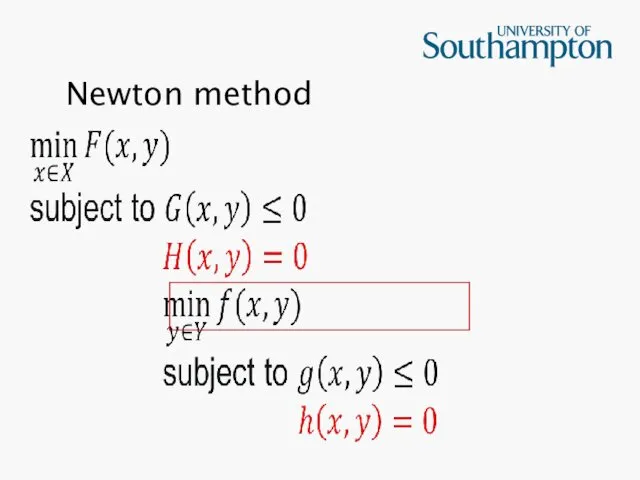 Newton method