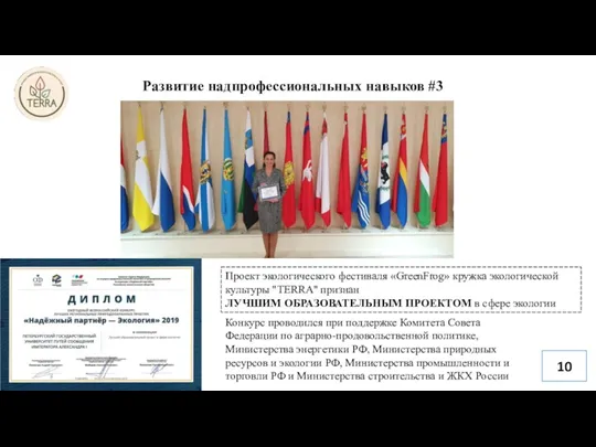 Развитие надпрофессиональных навыков #3 10 Проект экологического фестиваля «GreenFrog» кружка