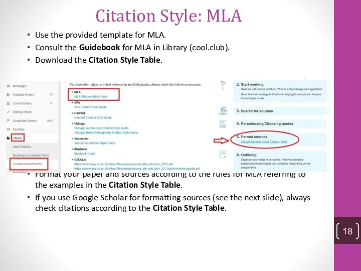 Citation Style: MLA Use the provided template for MLA. Consult