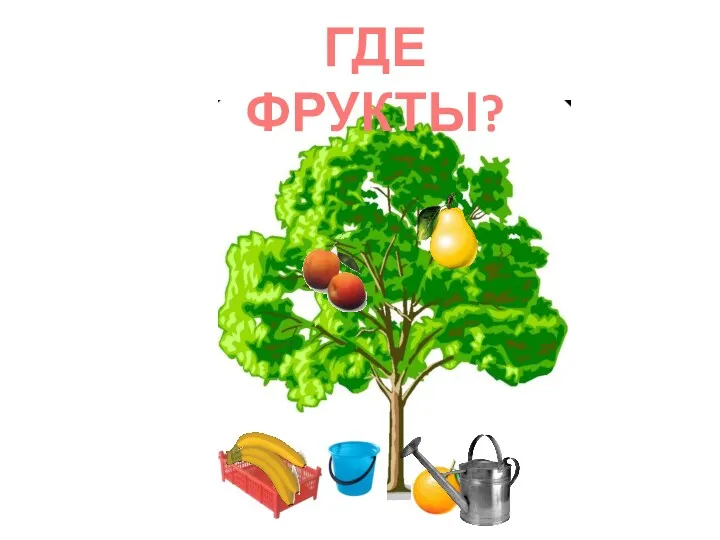 ГДЕ ФРУКТЫ?