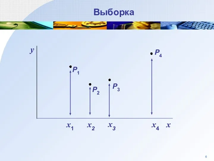 6 Выборка P3 P2 P1 y P4