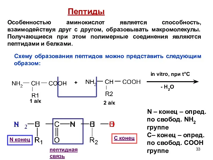 + in vitro, при t°C - H2O 1 а/к 2