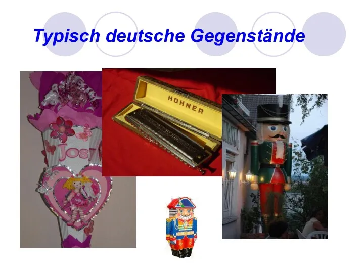 Typisch deutsche Gegenstände