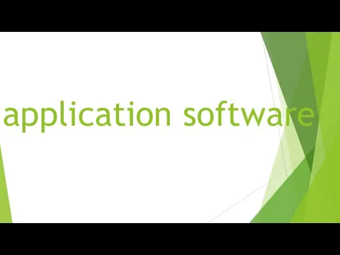 application software