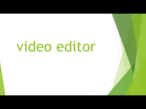 video editor