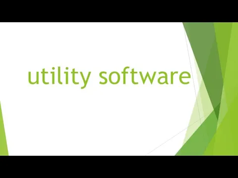 utility software