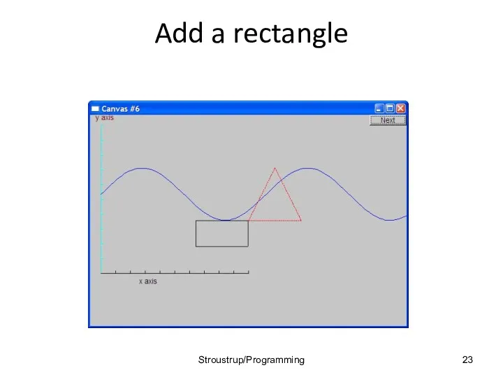 Add a rectangle Stroustrup/Programming