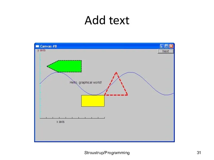 Add text Stroustrup/Programming