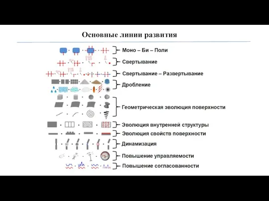 Основные линии развития