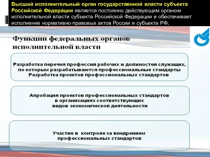 Высший исполнительный орган государственной власти субъекта Российской Федерации является постоянно действующим органом исполнительной