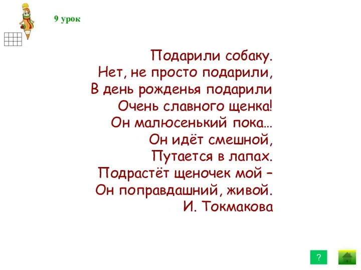 Подарили собаку. Нет, не просто подарили, В день рожденья подарили