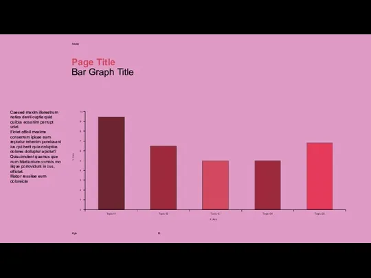 Page Title Bar Graph Title Caesed maxim illorestrum natios denti