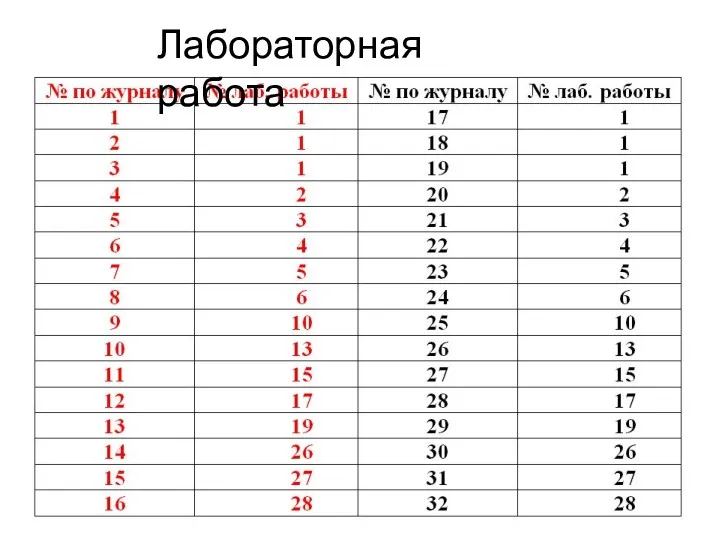 Лабораторная работа