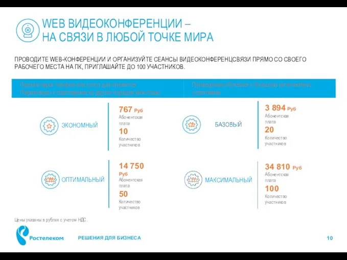 WEB ВИДЕОКОНФЕРЕНЦИИ – НА СВЯЗИ В ЛЮБОЙ ТОЧКЕ МИРА ПРОВОДИТЕ