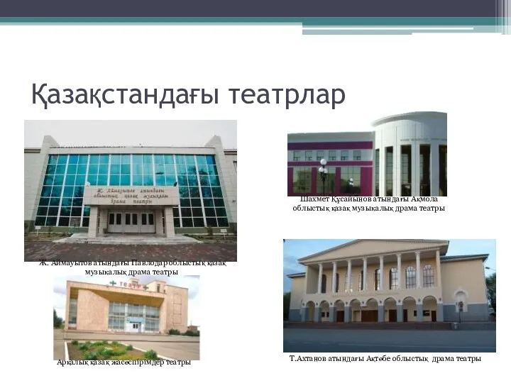 Қазақстандағы театрлар Ж. Аймауытов атындағы Павлодар облыстық қазақ музыкалық драма