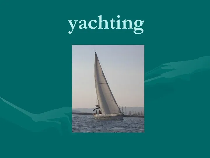 yachting