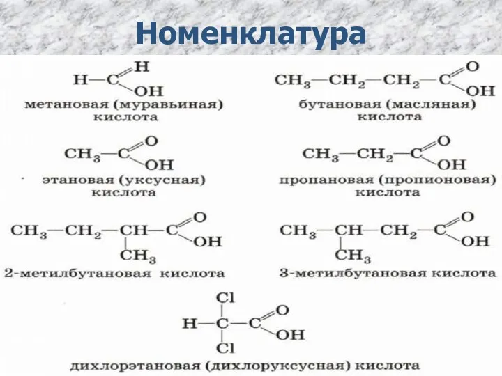 Номенклатура