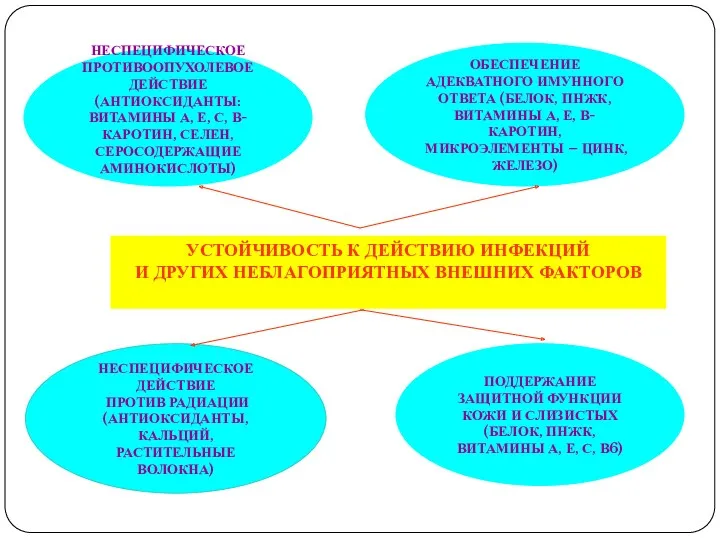 УСТОЙЧИВОСТЬ К ДЕЙСТВИЮ ИНФЕКЦИЙ И ДРУГИХ НЕБЛАГОПРИЯТНЫХ ВНЕШНИХ ФАКТОРОВ НЕСПЕЦИФИЧЕСКОЕ