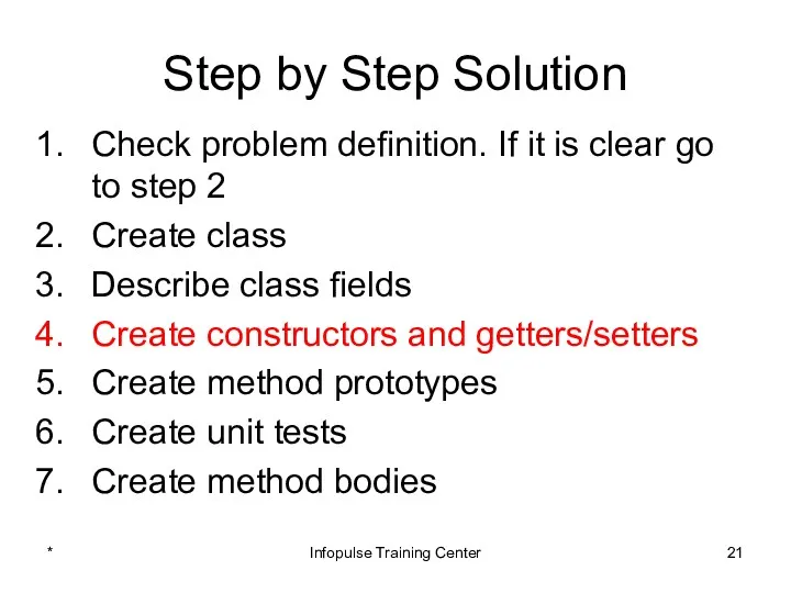 Step by Step Solution Check problem definition. If it is clear go to
