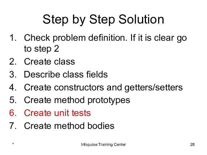 Step by Step Solution Check problem definition. If it is clear go to