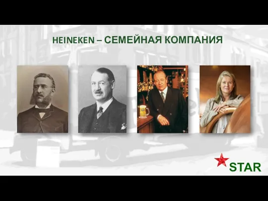 HEINEKEN – СЕМЕЙНАЯ КОМПАНИЯ