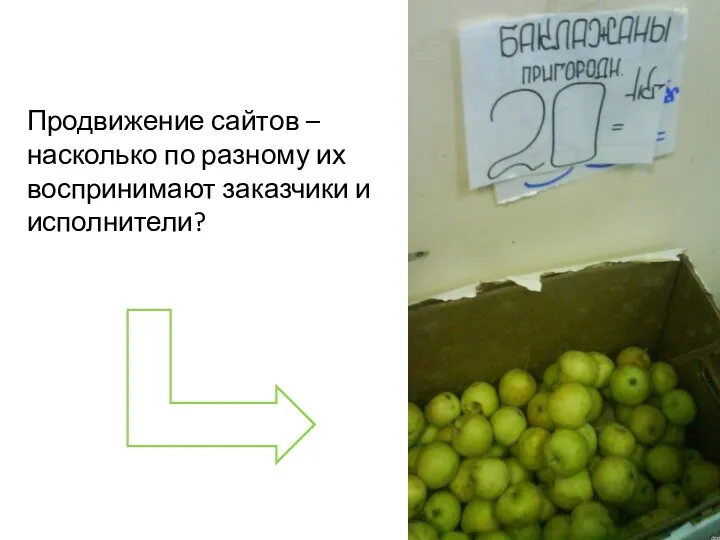 Продвижение сайтов – насколько по разному их воспринимают заказчики и исполнители?