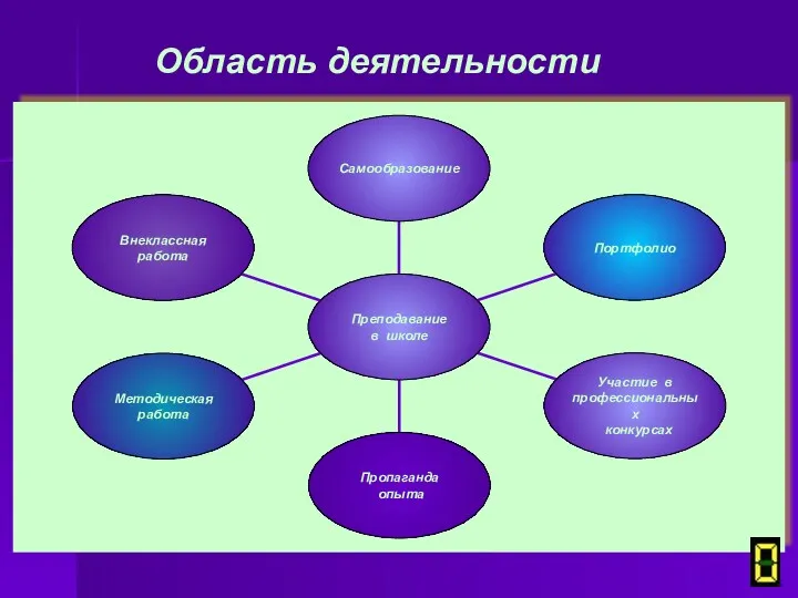 Область деятельности