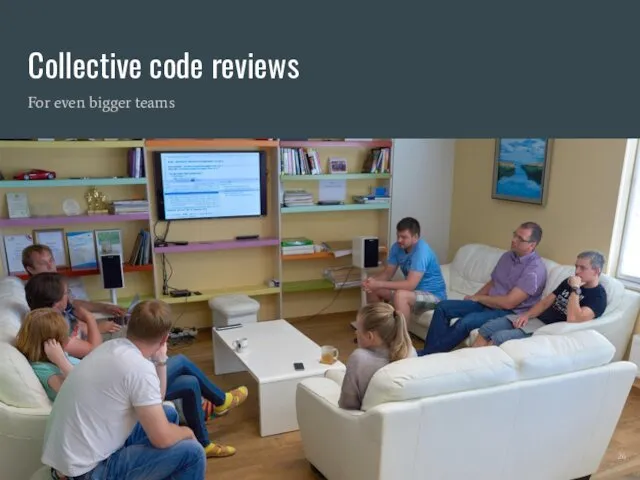 Collective code reviews For even bigger teams