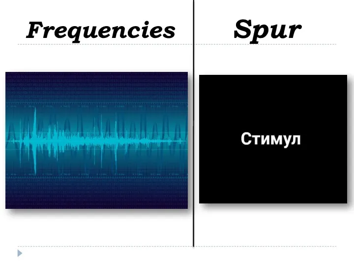 Frequencies Spur