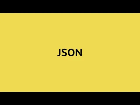 JSON