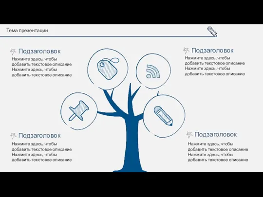 Тема презентации Нажмите здесь, чтобы добавить текстовое описание Нажмите здесь,