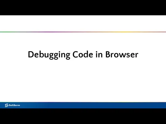 Debugging Code in Browser