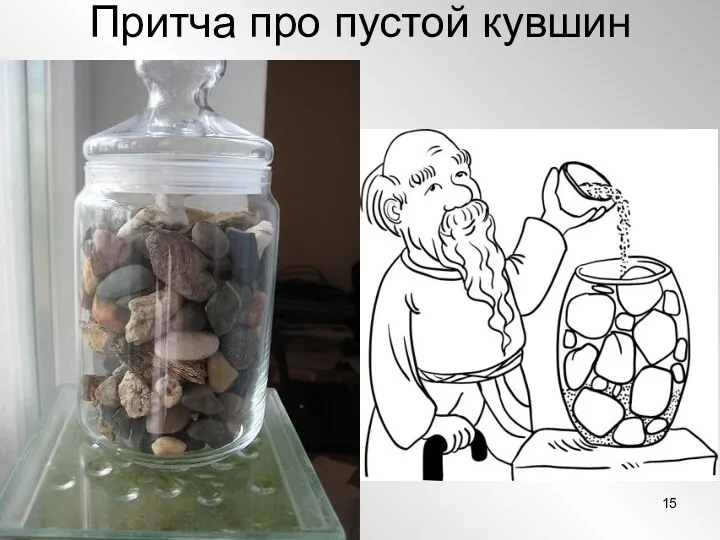 Притча про пустой кувшин