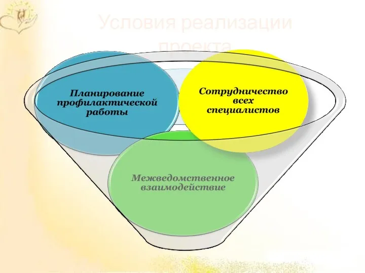 Условия реализации проекта