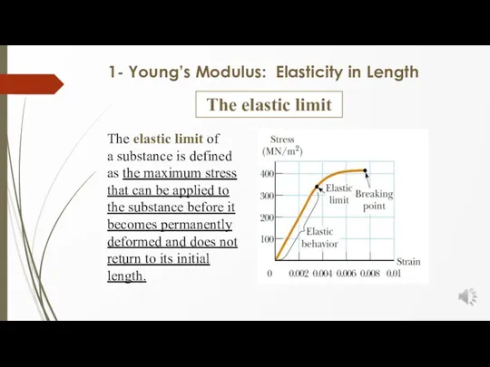 The elastic limit of a substance is defined as the